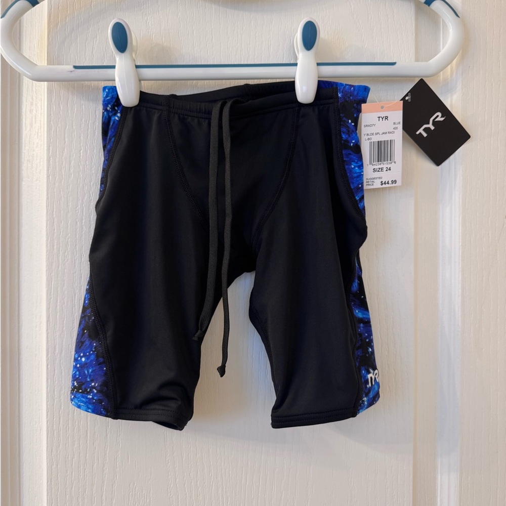 TYR size 24 Boys' Blade Splice Jammer training swimsuit New with Tags